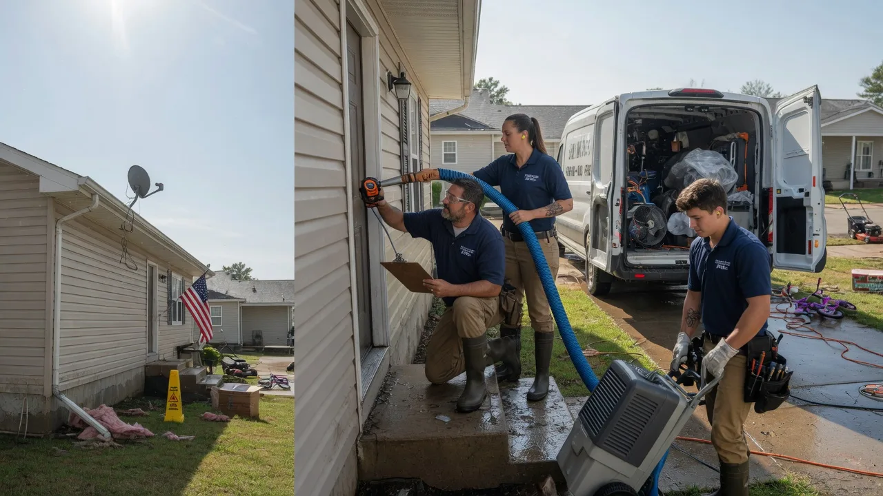 Ceiling Water Damage Restoration in Greensburg, LA near me
